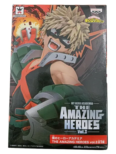 Banpresto My Hero Academia Amazing Heroes Vol.3 Bakugou Katsuki Figur 16cm