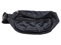 Venice Damen Gürteltasche Kunstleder Schwarz Freizeit Casual Mittel 6