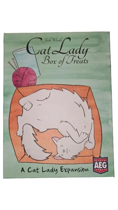 Cat Lady Box of Treats Erweiterung Kartenspiel AEG Josh Wood Expansion