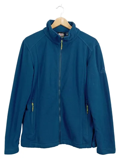 McKINLEY Fleecejacke Damen Gr. M Petrol Outdoor Vollreißverschluss