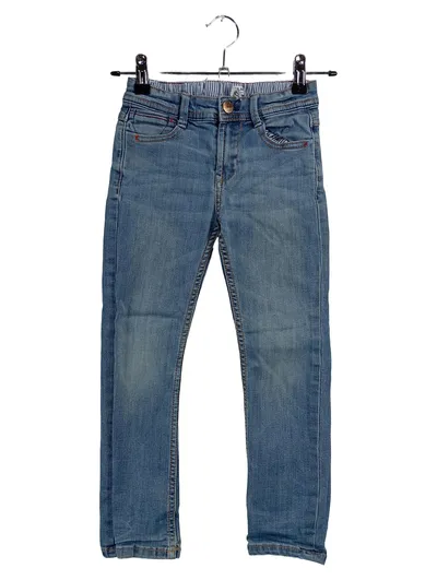 Okaïdi Kinder Jeans Hose Blau Gr. 116 Skinny Fit Baumwolle