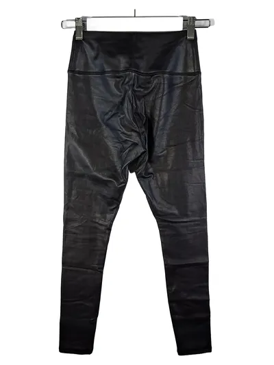 Hollister Ultra High-Rise Leggings Damen Kunstleder Schwarz W26;34;XS