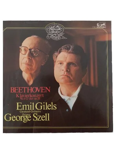 Beethoven Klavierkonzert Nr.4 G-dur op.58 Emil Gilels George Szell Vinyl