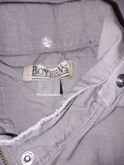 Boysen's Damen Outdoorjacke Gr. 38 Oliv Baumwolle Casual Parka