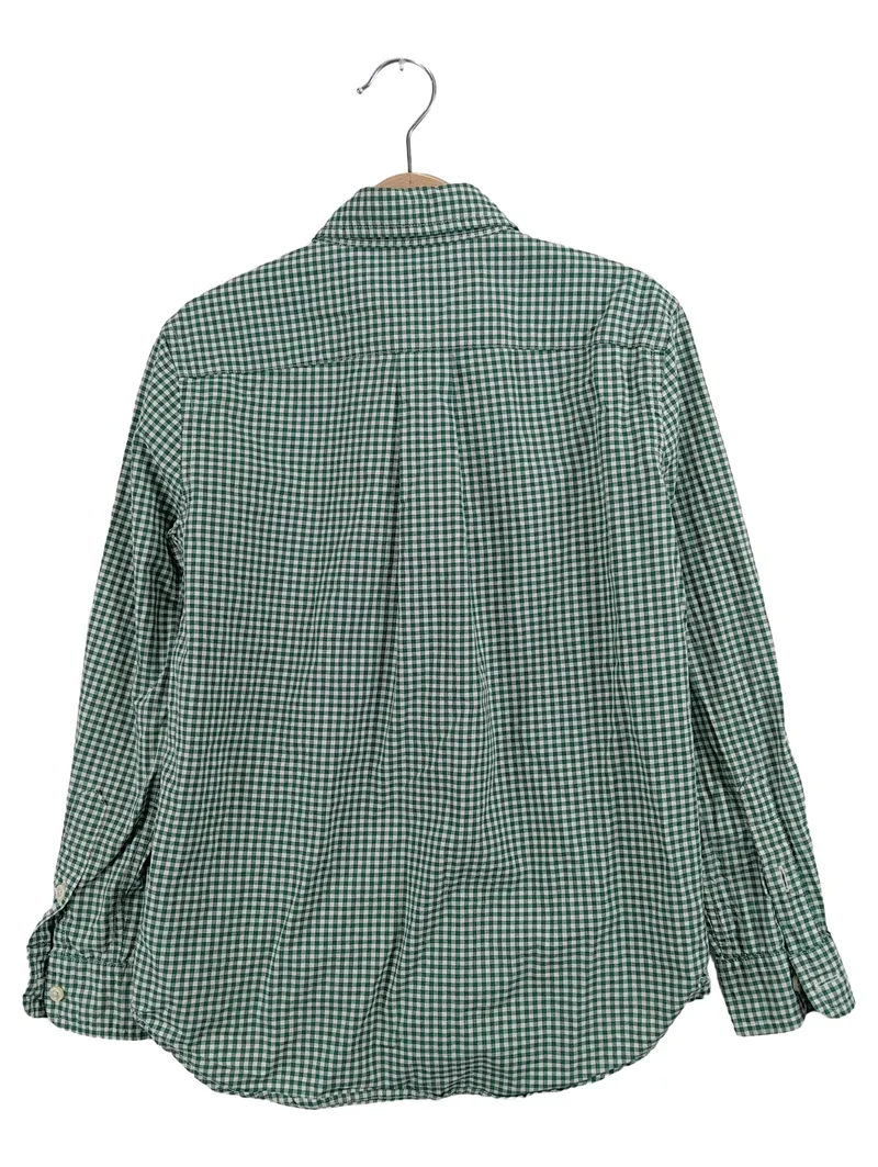 Ralph Lauren Kinder Freizeithemd Hemd Kariert Grün Gr. 130/128 2
