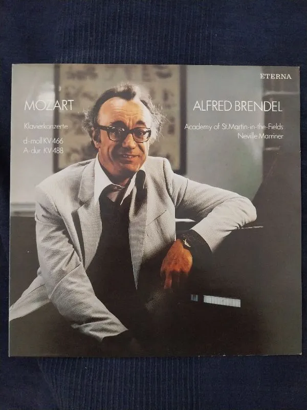 Mozart Alfred Brendel Klavierkonzerte Vinyl Eterna Academy of St. Martin 1
