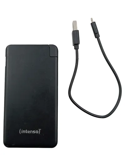 Intenso Powerbank S5000 5000mAh USB Schwarz inkl. Kabel