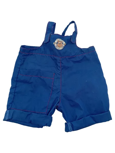 sigikid Latzhose kurz Baby Kinder Blau Baumwolle Gr. 86 Casual