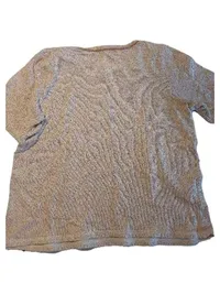 Airfield Damen T-Shirt Gr. L Beige Meliert Kurzarm Baumwolle 3