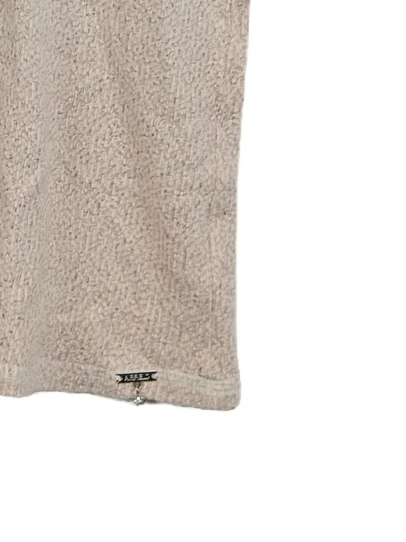 Airfield Damen T-Shirt Gr. L Beige Meliert Kurzarm Baumwolle 5
