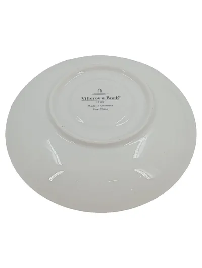 Villeroy & Boch Teller Unterteller Weiß Porzellan 15 cm