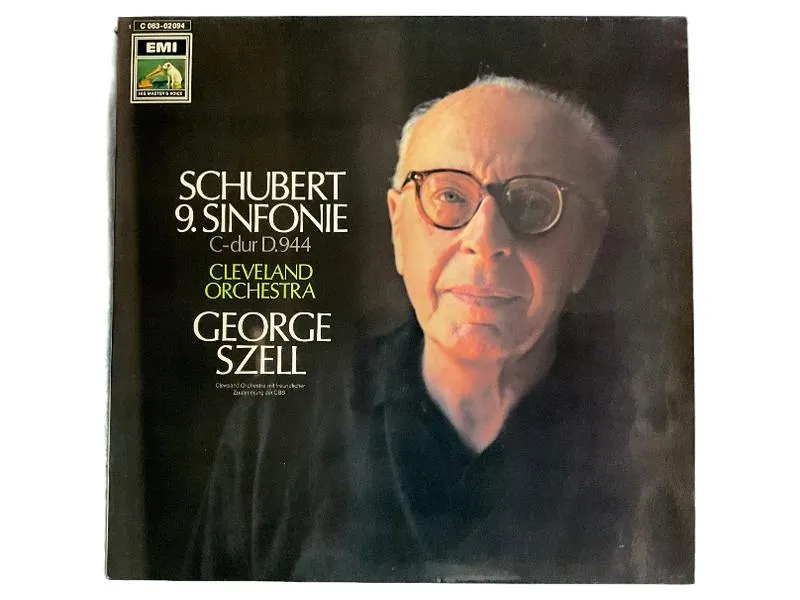 Schubert 9. Sinfonie C-dur D.944 Cleveland Orchestra George Szell Vinyl LP EMI 1