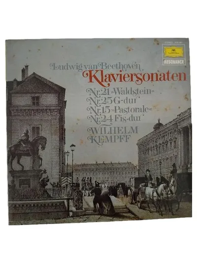 Ludwig van Beethoven Klaviersonaten Wilhelm Kempff Vinyl Deutsche Grammophon
