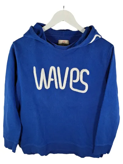 ZARA Boys Kapuzenpullover Hoodie Jungen Gr. 164 Blau WAVES