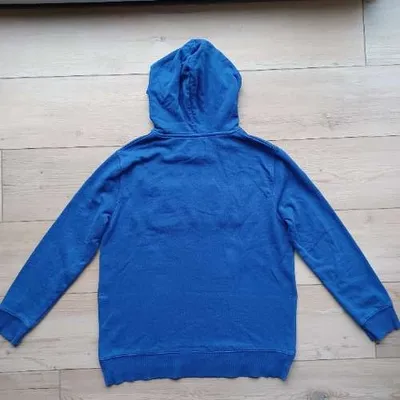 ZARA Boys Kapuzenpullover Hoodie Jungen Gr. 164 Blau WAVES