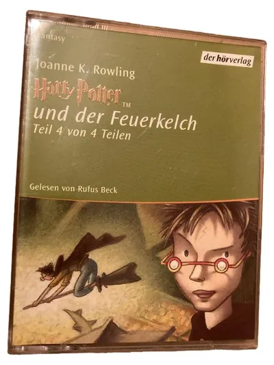 Harry Potter und der Feuerkelch Hörbuch Kassette J.K. Rowling Rufus Beck