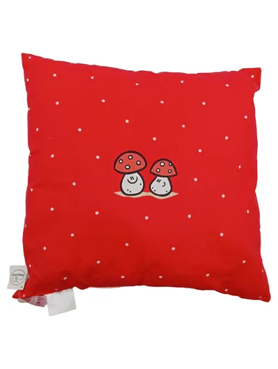 Sheepworld Dekokissen Glücksbringer Schaf 35x35 cm Baumwolle Weiß
