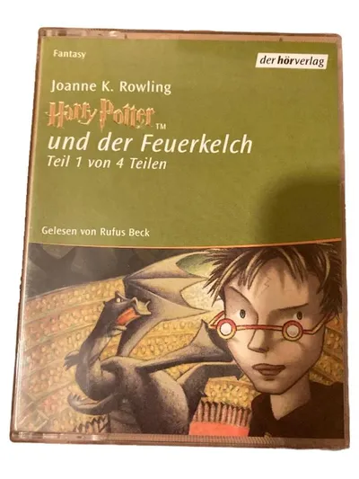 Harry Potter und der Feuerkelch Teil 1 von 4 Joanne K. Rowling Hörbuch Kassette