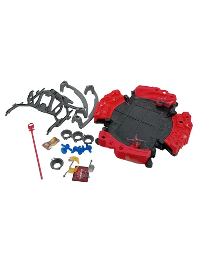 Bakugan Battle Arena Spielset komplett mit Zubehör Rot Schwarz