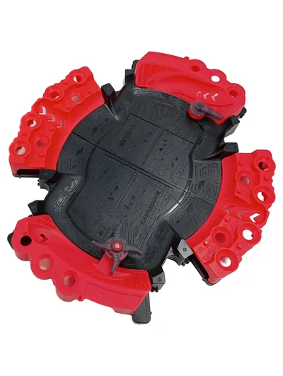 Bakugan Battle Arena Spielset komplett mit Zubehör Rot Schwarz
