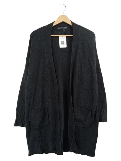 Threadbare Damen Strickjacke Cardigan Schwarz Gr. 38/M Oversized
