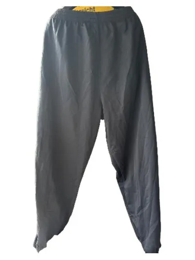 Herren Jogginghose Sporthose Grau Gr. XL Polyester Trainingshose