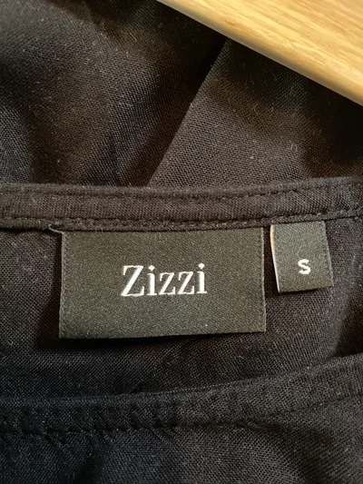 Zizzi Damen Top Schwarz Gr. 36 S Viskose Spitze 3/4-Arm