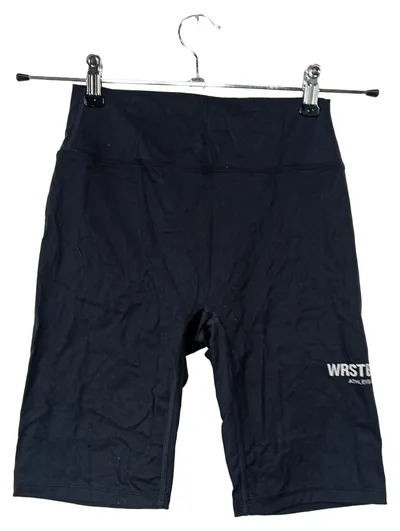 WRSTBHVR Radlerhose Athleisure Damen Gr. M Schwarz Sport Fitness