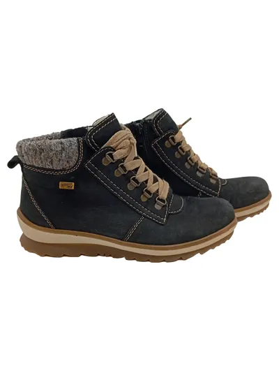 Remonte TEX Damen Stiefelette Schnürstiefel Schwarz Gr. 37 Outdoor Winter