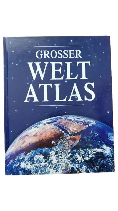 Grosser Weltatlas Bertelsmann Landkarte Welt Atlas Geographie