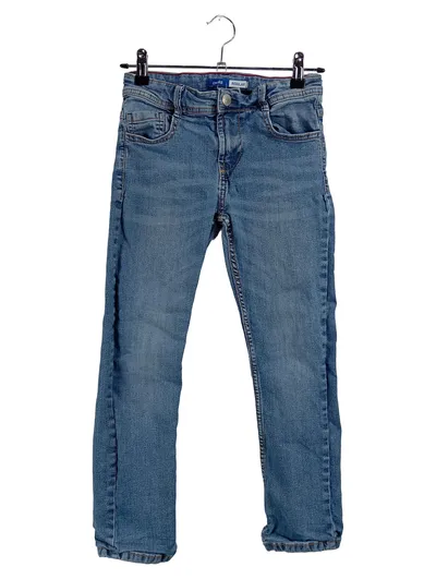 Okaïdi Jeans Regular Fit Kinder Jungen Mädchen Blau Gr. 134