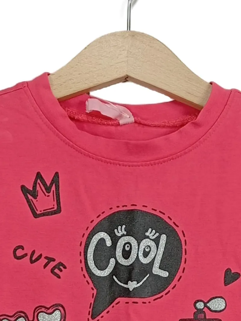 Coccodrillo Mädchen Freizeitkleid Pink Gr. 104 Tüllrock Casual 3