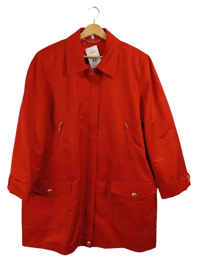 Laura Lebek Damen Jacke Sweatjacke Rot Gr. 44 XXL Casual