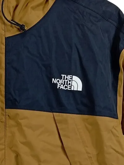 The North Face Herren Outdoorjacke Windbreaker Gr. 2XL Braun Kapuze