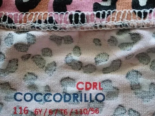 Coccodrillo Pullover Mädchen Gr. 116 Rosa Tierdruck J'adore Casual 3
