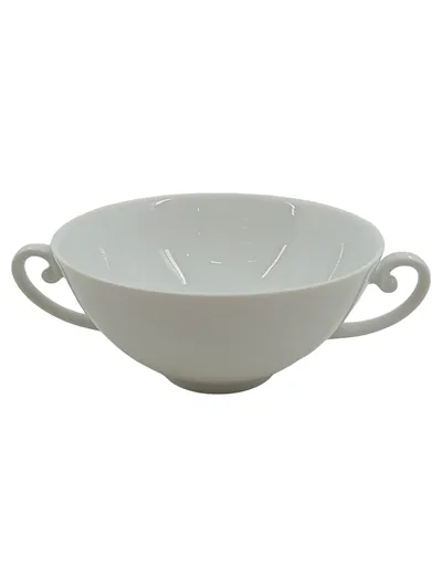 ALT Tirschenreuth 1838 Suppentasse Porzellan Weiß Germany Klassisch