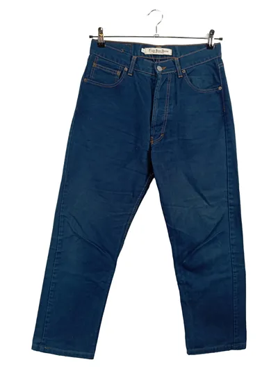 Sisley Basic Denim Herren Jeans Straight Leg W32 Blau Made in Italy