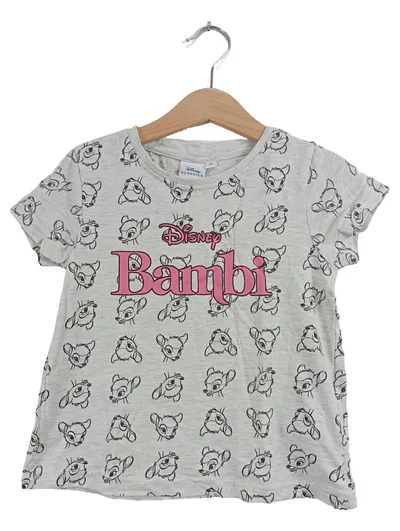 Disney Classics Bambi T-Shirt Grau Tiermotive Gr. 110
