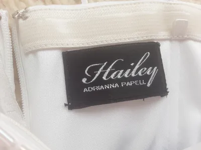 Adrianna Papell Damen Abendkleid Schwarz Gr. 38 M Pailletten Perlen