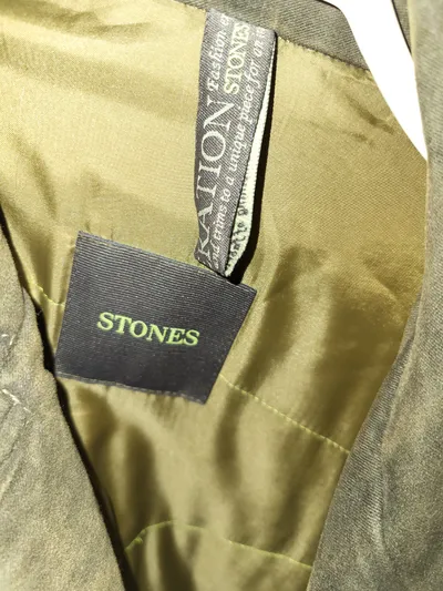 STONES Herren Cordjacke Braun Gr. 52 XL Casual Baumwolle