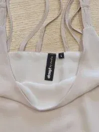 Eksept by Shoeby Damen Sport Top Beige Gr. L Träger-Top
