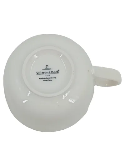 Villeroy & Boch Tasse Kaffeetasse Weiß Klassisch Uni 9 cm