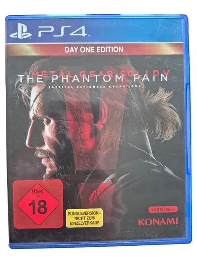 Metal Gear Solid V The Phantom Pain PS4 Spiel Konami Day One Edition Uncut