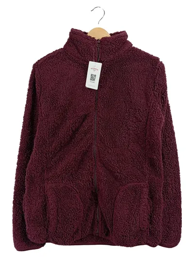 Colours of the World Fleecejacke Rot Gr. XXL Damen Casual Reißverschluss