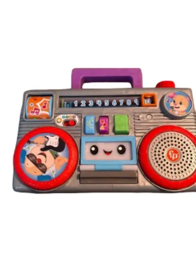 Fisher-Price Mattel Kinder Musikspieler Boombox Lernspielzeug Baby