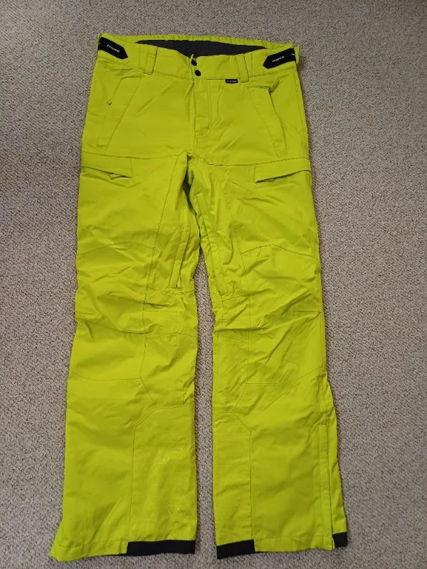 Chiemsee Skihose Herren Gelb Gr. M W32 L32 Schneehose Winterhose 5