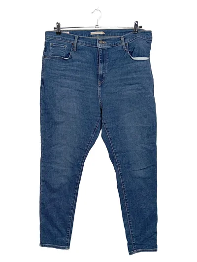 Levi's Mile High Super Skinny Jeans Damen Gr. 50/W38 Blau Stretch
