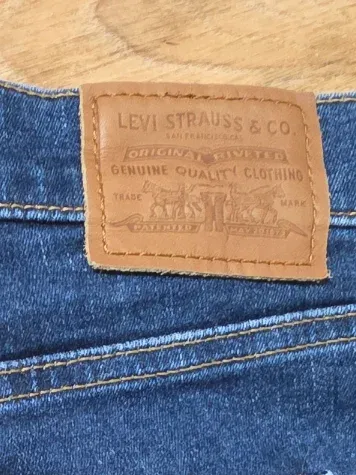 Levi's Mile High Super Skinny Jeans Damen Gr. 50/W38 Blau Stretch 4