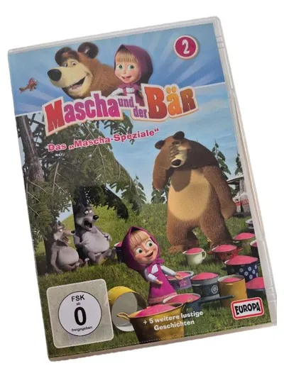 Mascha und der Bär Staffel 2 Das Mascha-Speziale DVD Kinder Serie FSK 0 Europa