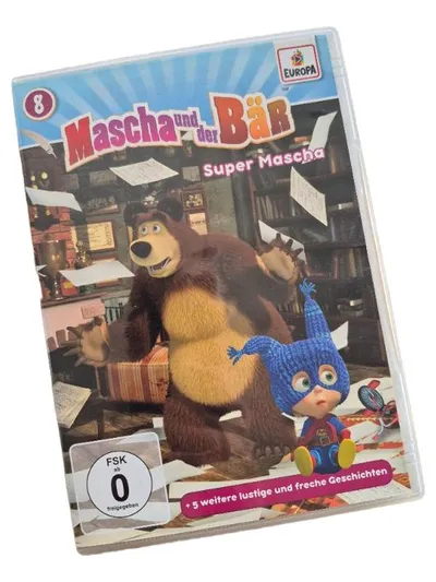 Mascha und der Bär Super Mascha DVD EUROPA Kinder Serie FSK 0
